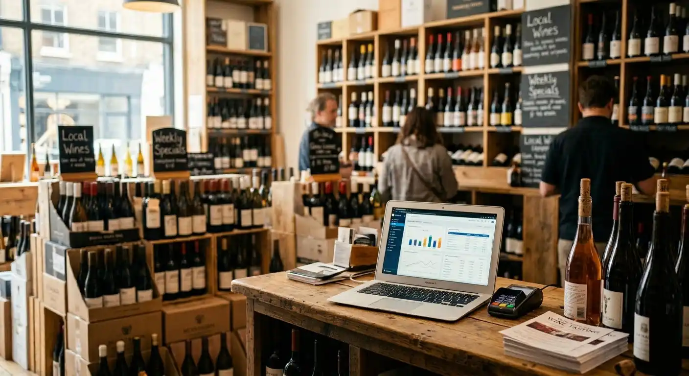 Independent wine store